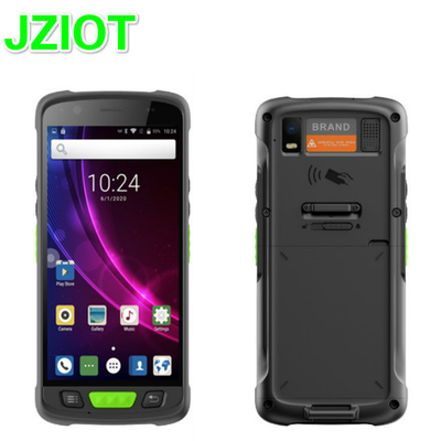 JZIOT V9000P 5.5 inç taşınabilir Android 9.0 UHF HF LF RFID Okuyucu 1D 2D Barcode Tarayıcı PDA