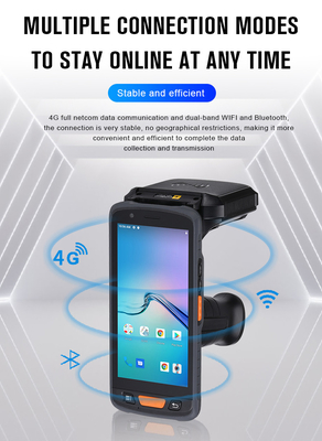 Özel Fabrika Android 11 4g Rfid Su geçirmez Mobil Veri Terminali Endüstriyel Elden Kullanılabilir Sağlam Pdas