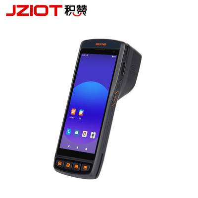1D 2D Barkod Tarayıcısı Terminal Pda Android Tarayıcısı Elde Kullanılabilir Yerleşik 58mm Taşınabilir Termal Yazıcı